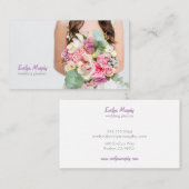 ウェディングプランナー名刺 名刺 (正面/裏面)