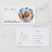 ウェディングプランナー名刺 名刺 (正面/裏面)