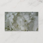 ウェディングプランナー名刺 – 白紫陽花 名刺 (裏面)