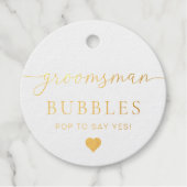 ウェディングプランナー提案用ホイルタグ フェイバータグ (正面)