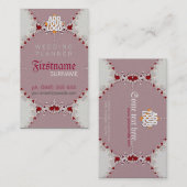 ウェディングプランナー王室の名刺 名刺 (正面/裏面)