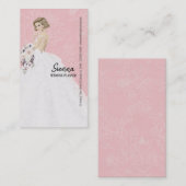 ウェディングプランナー背景色の選択 名刺 (正面/裏面)