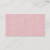 ウェディングプランナー背景色の選択 名刺 (裏面)