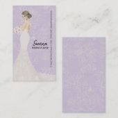 ウェディングプランナー背景色の選択 名刺 (正面/裏面)