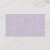 ウェディングプランナー背景色の選択 名刺 (裏面)