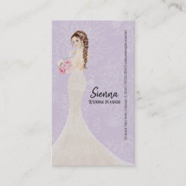 ウェディングプランナー背景色の選択 名刺