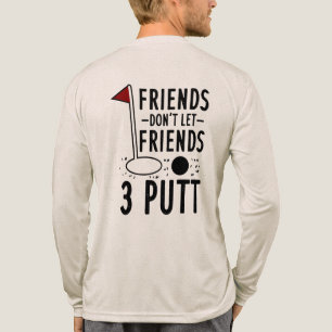 ウェディングプランナー カスタム フレンズ 3 パット ゴルフ ギャグ トライブレンドTシャツ