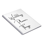 ウェディングプランナー ギフト ノートブック (右側)