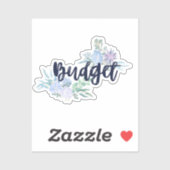 ウェディングプランナー/ノートブック用の予算ラベルシール シール (シート)