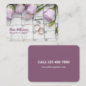 ウェディングプランナー 名刺 (正面/裏面)