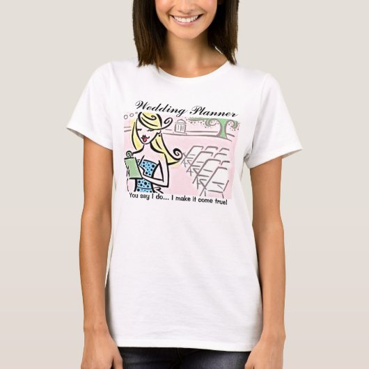 ウェディングプランナーTシャツ Tシャツ (正面)