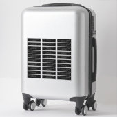 ウェディングプリアドレス返信用ラベルミニマリストJ102 シール (スーツケース)