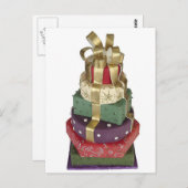 ウェディングプレゼントケーキ ポストカード (正面/裏面)