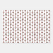 ウェディングベル フラワーズ ブートニエール ブーケ ブライダル ラッピングペーパーシート (正面)