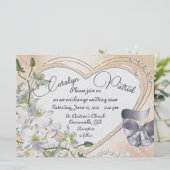 ウェディングベル 結婚式招待状 招待状 (スタンド正面)