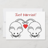 ウェディングマウスホワイト 案内状 (正面)