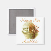 ウェディングマグネット マグネット (正面/裏面)