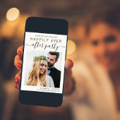 ウェディングモダンレセプションフォトクリーム セーブザデート