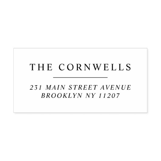 ウェディングモダン日付を保存する家族差出人住所 セルフインキングスタンプ (デザイン)