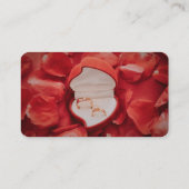 ウェディングモダンRSVPオンラインウェブサイトQRコード エンクロージャーカード (裏面)