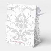 ウェディングレセプションオフィーブルズシルバーコロネーション フェイバーボックス (裏面サイド)