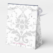 ウェディングレセプションオフィーブルズシルバーコロネーション フェイバーボックス (裏面サイド)