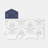 ウェディングレセプションオフィーブルズシルバーコロネーション フェイバーボックス (折り畳みなし)