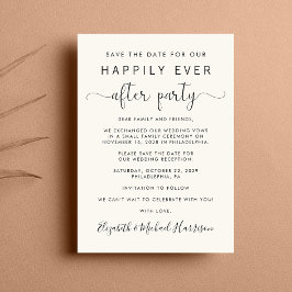 ウェディングレセプションクリーム保存日 案内状