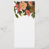 ウェディングレセプションゲストディナーメニュー メニュー (裏面)