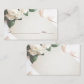 ウェディングレセプションテーブルゲスト着座座席表 プレイスカード (正面/裏面)