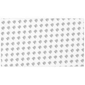 ウェディングレセプションファミリーフレンズテーブルタイポグラフィ テーブルクロス (正面(横))