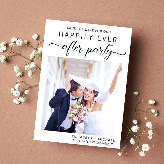 ウェディングレセプションフォト セーブザデート