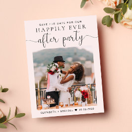 ウェディングレセプションフォトQRコードピンク日付を保存 案内ポストカード