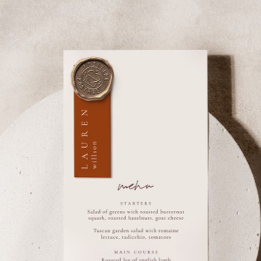 ウェディングレセプションミニゲストのプロファイルカード6 in 1 案内状