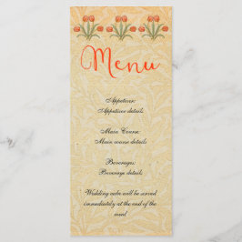 ウェディングレセプションメニューヴィンテージ メニュー