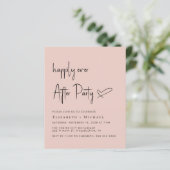 ウェディングレセプション後の楽しい招待状 (スタンド正面)
