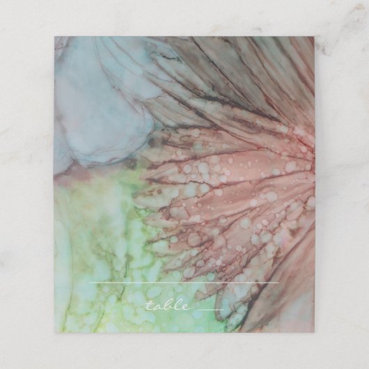 ウェディングレセプション折り畳みテントカードピンクレイベンダー プレイスカード (外部開封)