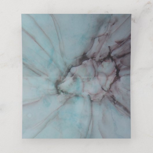 ウェディングレセプション折り畳みテントカードピンクレイベンダー プレイスカード (内部開封)