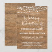 ウェディングレセプション招待状 招待状 (正面/裏面)