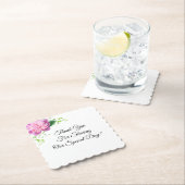 ウェディングレセプション紙コースター ペーパーコースター (インサイチュ)