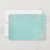 ウェディングロマンスの出欠確認 出欠カード (裏面)