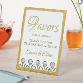 ウェディング前のゴルフパーティー週末　ホワイトゴールドの輝き 台座サイン (インサイチュ)