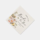 ウェディング前の花嫁からハチへのお茶会 スタンダードカクテルナプキン (角)