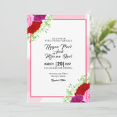 ウェディング招待カードデザイン招待状カード 招待状 (スタンド正面)