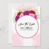 ウェディング招待カードデザイン招待状カード 招待状 (裏面)