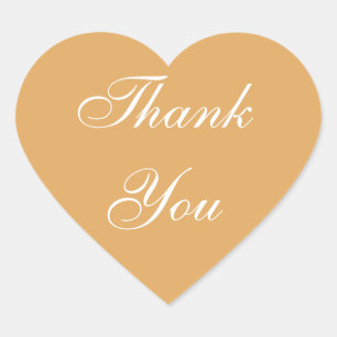 ウェディング招待状アースイエロー ハートシール