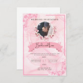 ウェディング招待状 セーブザデート (正面/裏面)