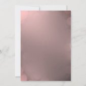 ウェディング招待状 | ローズブラッシュ 招待状 (裏面)