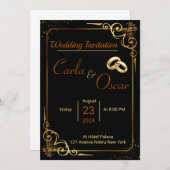 ウェディング招待状 招待状 (正面/裏面)