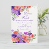 ウェディング招待状 招待状 (スタンド正面)